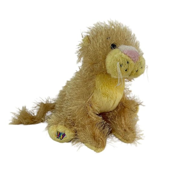 GANZ Other - Ganz Webkins Lioness 9” Plush Yellow Lion Eyelash Fur Stuffed Animal Toy No Code